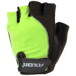 Cyklistické rukavice Axon 290 Velikost: XS / Barva: zelená