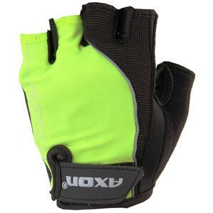 Cyklistické rukavice Axon 290 Velikost: M / Barva: zelená