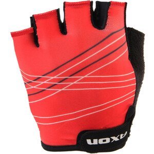 Cyklistické rukavice Axon 295 Velikost: S / Barva: červená