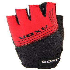 Cyklistické rukavice Axon 350 Velikost: S / Barva: červená