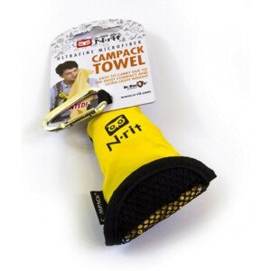 Ručník N-Rit Campack Towel M (40x40) Barva: žlutá