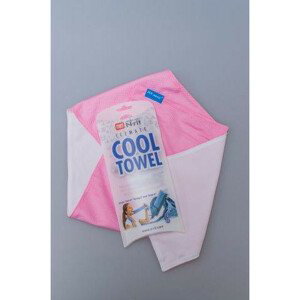 Chladivý Šátek N-Rit Cool Towel Twin Barva: bílá/růžová