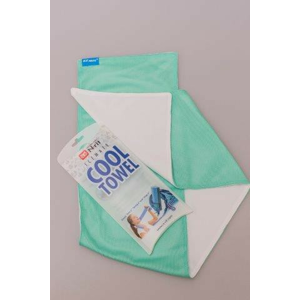 Chladivý Šátek N-Rit Cool Towel Twin Barva: bílá/zelená