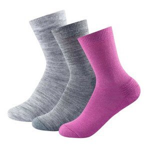 Dámské ponožky Devold Daily medium sock 3PK Velikost ponožek: 36-40 / Barva: mix barev