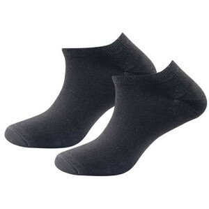 Ponožky Devold Daily Shorty Sock 2pck Velikost ponožek: 41-46 / Barva: černá