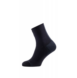 Nepromokavé ponožky SealSkinz Road Ankle Velikost ponožek: 47-49 (XL) / Barva: černá