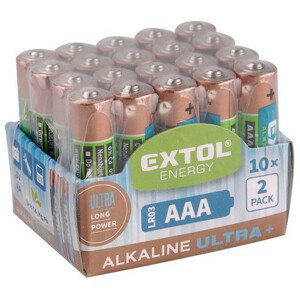 Baterie Extol AAA Light 20