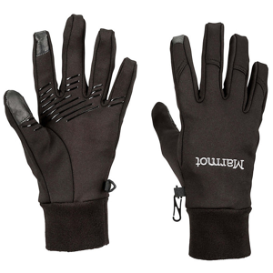 Dámské rukavice Marmot Wm's Connect Glove Velikost rukavic: L / Barva: černá