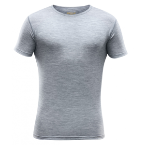 Pánské triko Devold Breeze Man T-Shirt Velikost: M / Barva: šedá