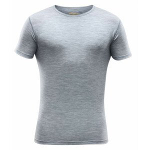 Pánské triko Devold Breeze Man T-Shirt Velikost: XL / Barva: šedá