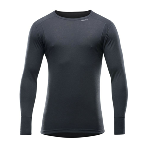 Pánské triko Devold Hiking Man Shirt Velikost: L / Barva: černá