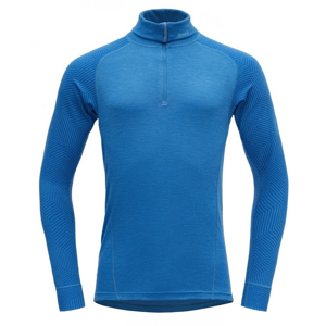 Pánský rolák Devold Duo Active Man Zip Neck Velikost: M / Barva: modrá