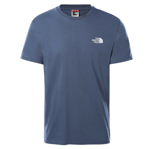 Pánské triko The North Face Simple Dome Tee Velikost: XL / Barva: bílá/modrá