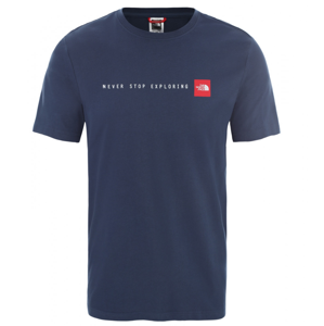 Pánské triko The North Face NSE Tee Velikost: M / Barva: modrá
