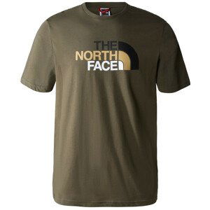Pánské triko The North Face Easy Tee Velikost: XXL / Barva: zelená/hnědá