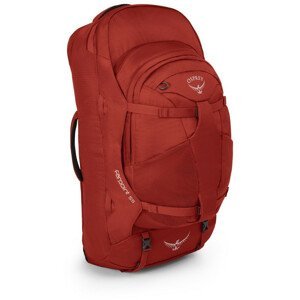 Turistický batoh Osprey Farpoint 55 Velikost zad batohu: M/L / Barva: červená