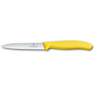 Nůž na zeleninu Victorinox vlnitý 10 cm Barva: žlutá