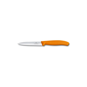 Nůž na zeleninu Victorinox vlnitý 10 cm Barva: oranžová