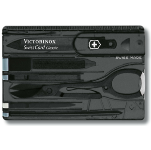 Multifunkční karta Victorinox SwissCard Classic Barva: černá