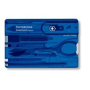 Multifunkční karta Victorinox SwissCard Classic Barva: modrá