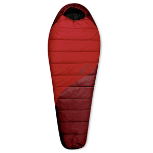 Spacák Trimm Balance 185 cm Zip: P / Barva: Red / Dark Red / Velikost spacáku: 185 cm