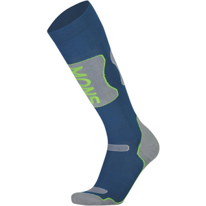 Pánské ponožky Mons Royale Pro Lite Tech Sock Velikost ponožek: 42-44 / Barva: modrá/šedá