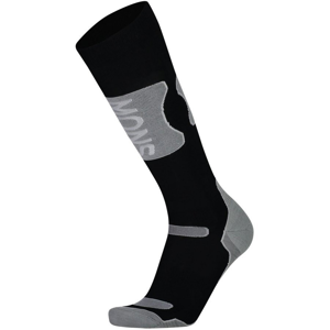 Pánské ponožky Mons Royale Pro Lite Tech Sock Velikost ponožek: M / Barva: černá/šedá
