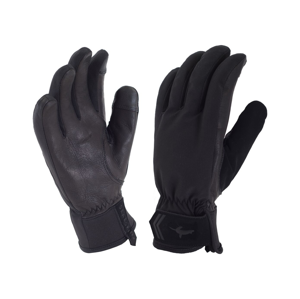 Dámské rukavice SealSkinz Women's All Season Glove Velikost: XL (9) / Barva: černá