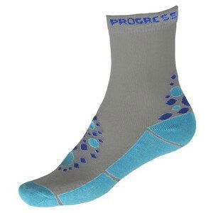 Dětské ponožky Progress Kids Summer Sox 26PS Velikost ponožek: 30-34 / Barva: šedá/modrá