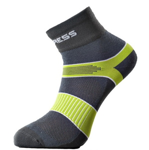 Ponožky Progress Cycling 8CE Cycling Velikost ponožek: 43-46 (9-12) / Barva: šedá/světle zelená