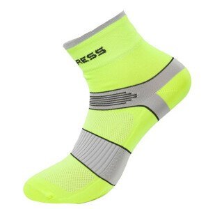 Ponožky Progress Cycling 8CE Cycling Velikost ponožek: 35-38 (3-5) / Barva: žlutá