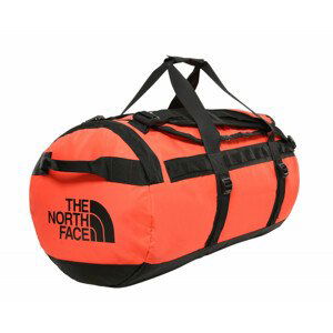 Taška The North Face Base Camp Duffel - M Barva: oranžová/černá