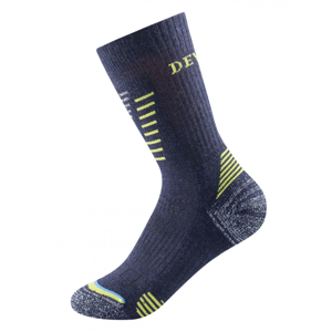 Dětské ponožky Devold Hiking Medium Kid Sock Velikost ponožek: 25-27 / Barva: černá