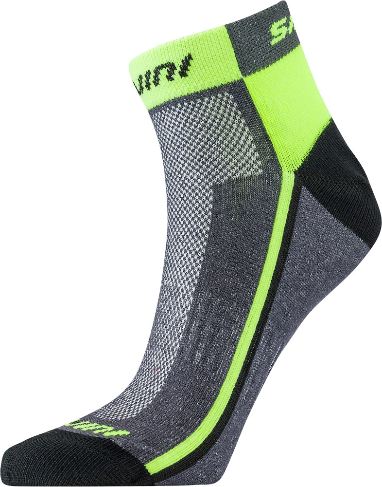 Cyklistické ponožky Silvini Plima UA622 Velikost ponožek: 39-41 / Barva: zelená/šedá