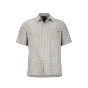 Pánská košile Marmot Eldridge SS Velikost: S / Barva: bílá