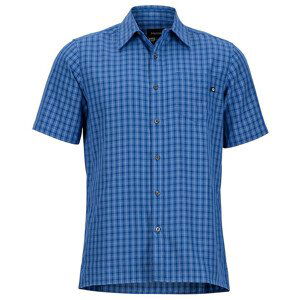 Pánská košile Marmot Eldridge SS Velikost: XL / Barva: tmavě modrá