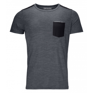Pánské funkční triko Ortovox 120 Cool Tec T-Shirt M Velikost: M / Barva: šedá