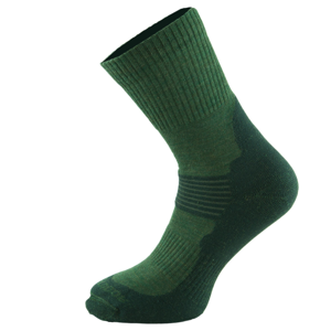 Ponožky Zulu Merino Men Velikost ponožek: 35-38 / Barva: zelená