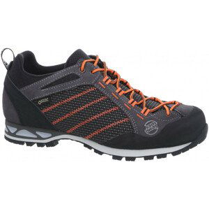 Pánské boty Hanwag Makra Low GTX Asphalt/Orange Velikost bot (EU): 43 (UK 9) / Barva: šedá/oranžová