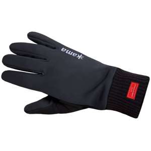 Soft Shell rukavice Kama RW11 Velikost rukavic: S / Barva: černá