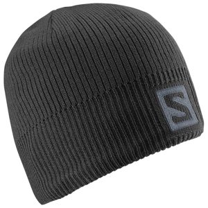 Čepice Salomon Logo Beanie Barva: černá