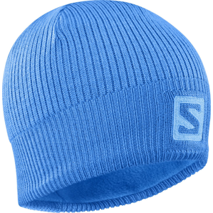 Čepice Salomon Logo Beanie Barva: modrá