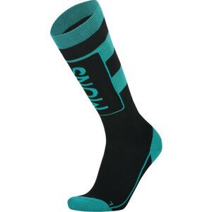 Pánské podkolenky Mons Royale Mons Tech Cushion Sock (2020) Velikost ponožek: 42-44 / Barva: modrá/černá