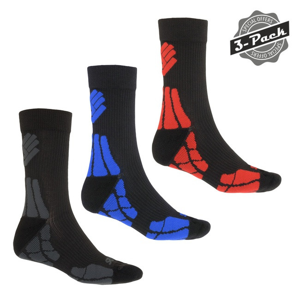 Ponožky Sensor Hiking Merino 3-Pack Velikost ponožek: 35-38 (3-5)