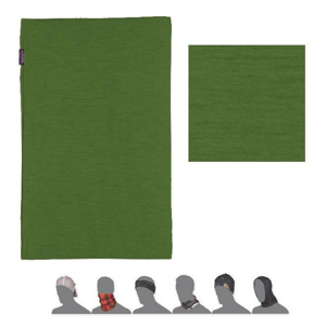 Multifunkční šátek Sensor Tube Merino Wool Safari Barva: zelená
