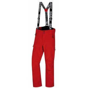 Pánské lyžařské kalhoty Husky Galti M (2019) Velikost: M / Barva: červená