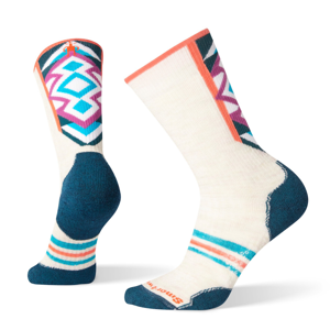 Dámské ponožky Smartwool W Phd Nordic Medium Velikost ponožek: 34-37 / Barva: bílá