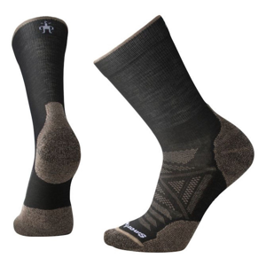 Ponožky Smartwool Phd Outdoor Light Crew Velikost ponožek: 46-49 / Barva: černá