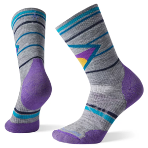 Dámské ponožky Smartwool W Phd Outdoor Medium Pattern Crew Velikost ponožek: 34-37 / Barva: šedá