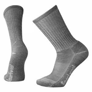 Ponožky Smartwool Hike Light Crew Velikost ponožek: 38-41 / Barva: šedá